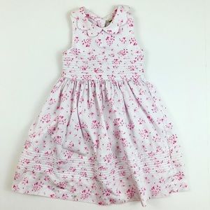 Laura Ashley cotton dress with scalloped collar